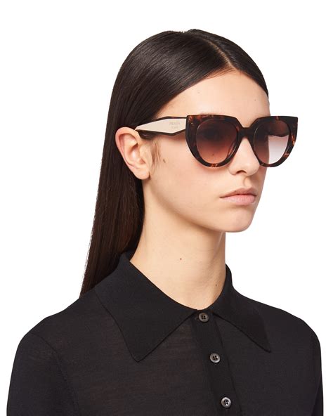 how much are prada sunglasses|Prada sunglasses with white sides.